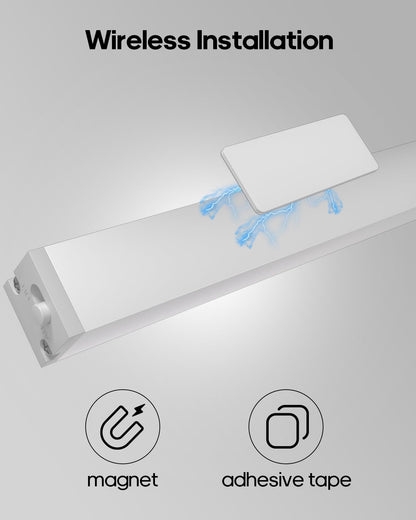 6 Pack LED Under Cabinet Lights Wireless Charging Station
