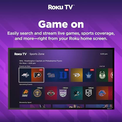 Hisense 32 Inch Smart Roku TV with Dolby Audio