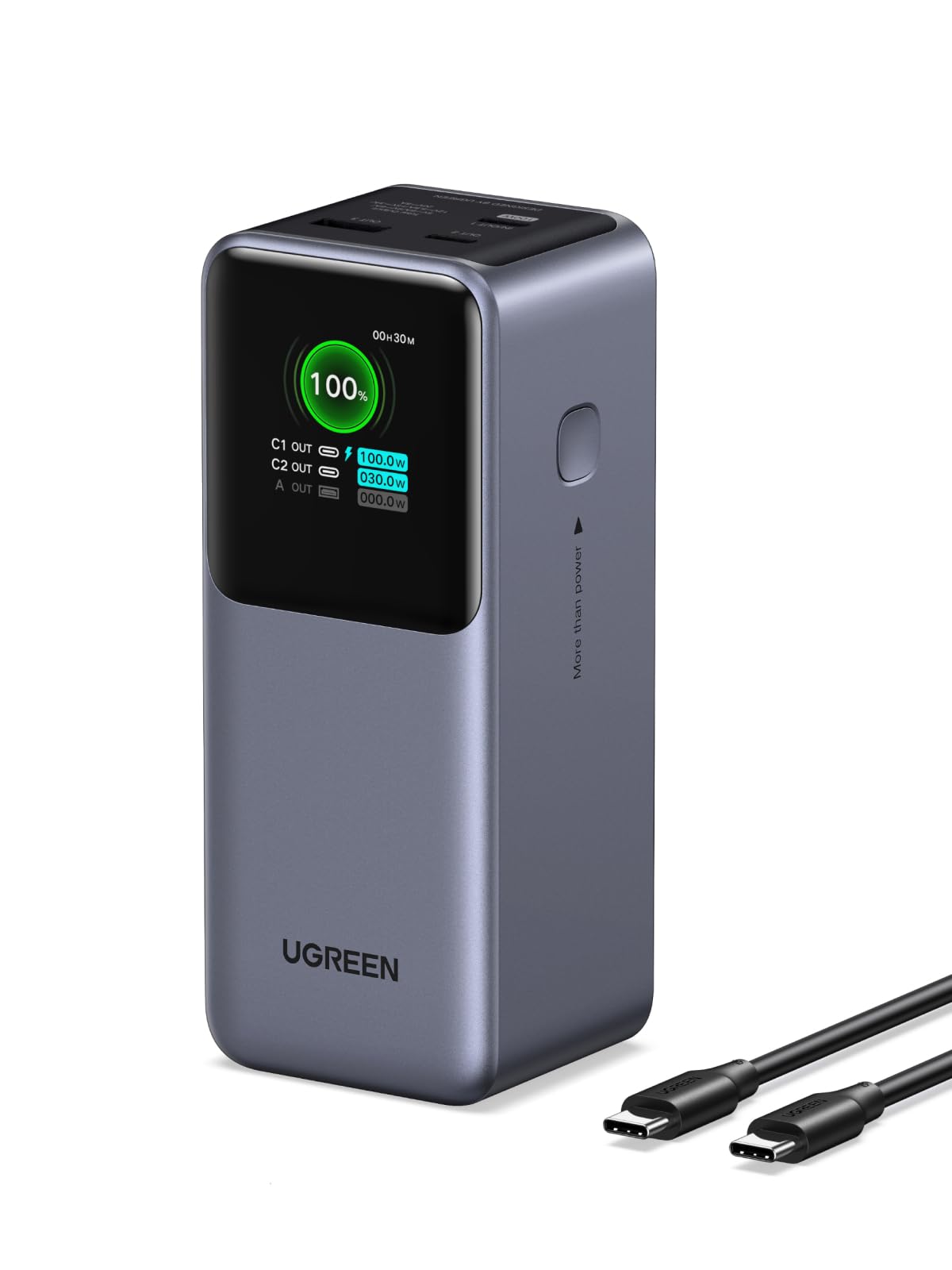 UGREEN Nexode 20000mAh Power Bank Fast Charging Solution