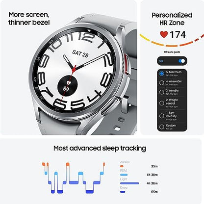 Samsung Galaxy Watch6 Classic Smartwatch With Rotating Bezel