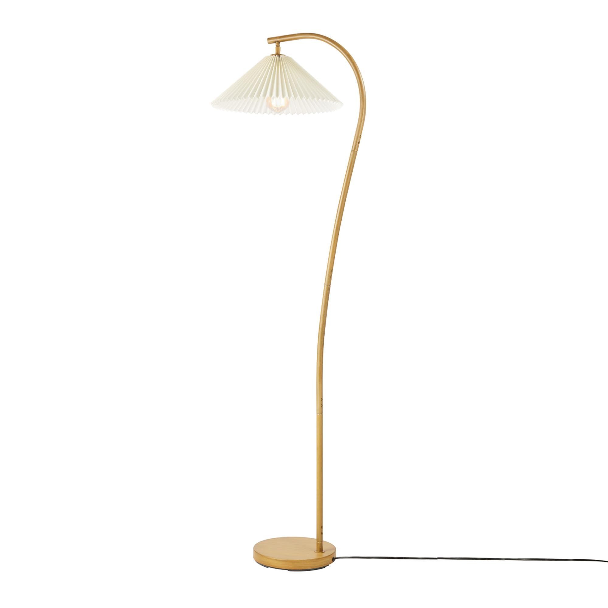 Modern 58 Inch Floor Lamp with Geometric Design