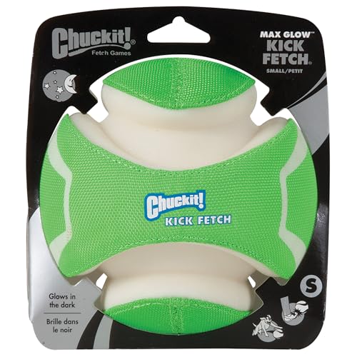 Chuckit Max Glow Kick Fetch Ball for Dogs
