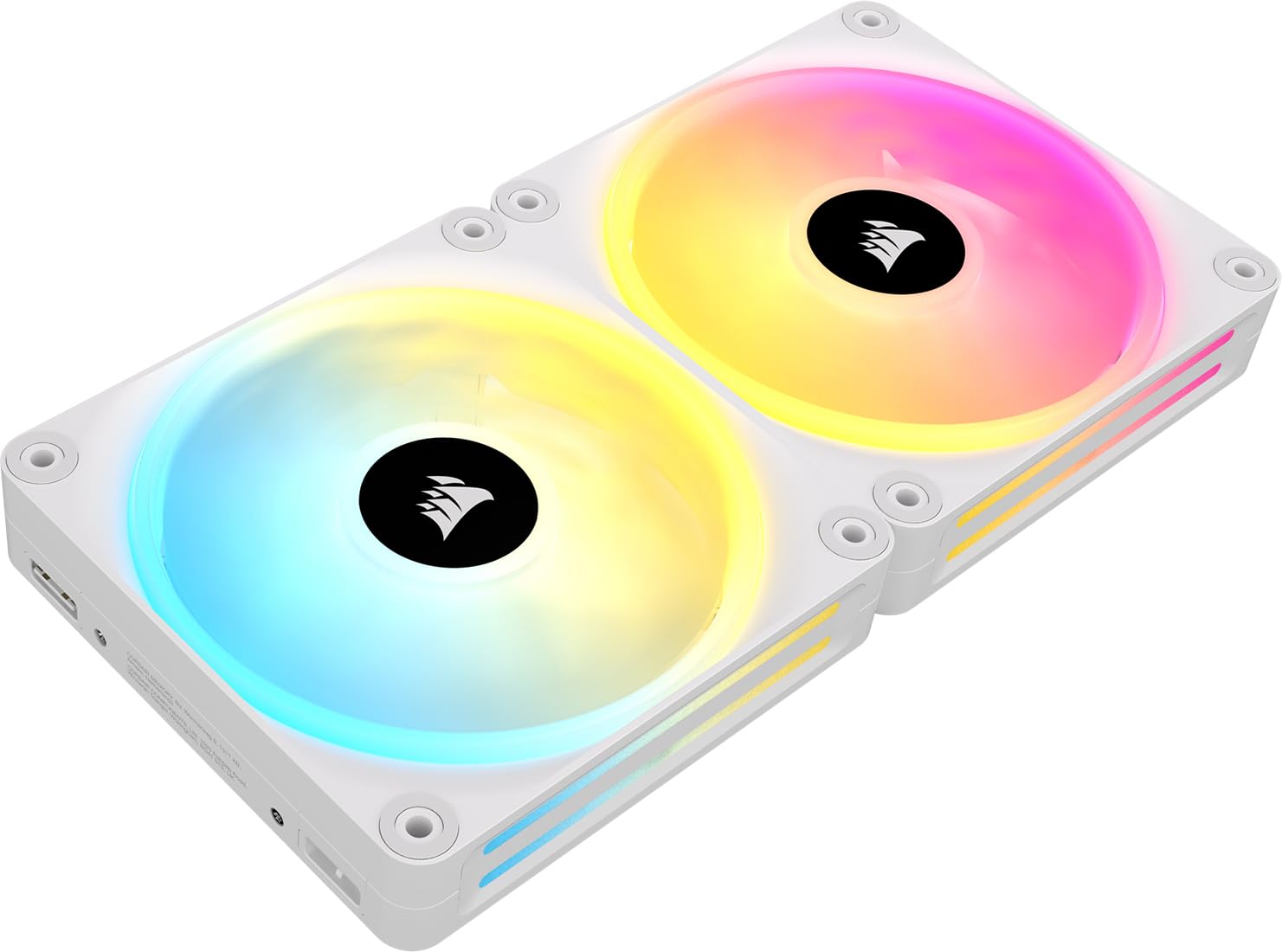 Corsair iCUE LINK QX120 RGB Fan Kit with Magnetic Dome Design