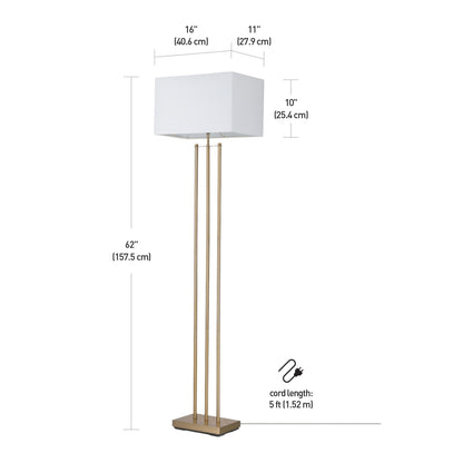 Modern 62 Inch Floor Lamp with Minimalist Design