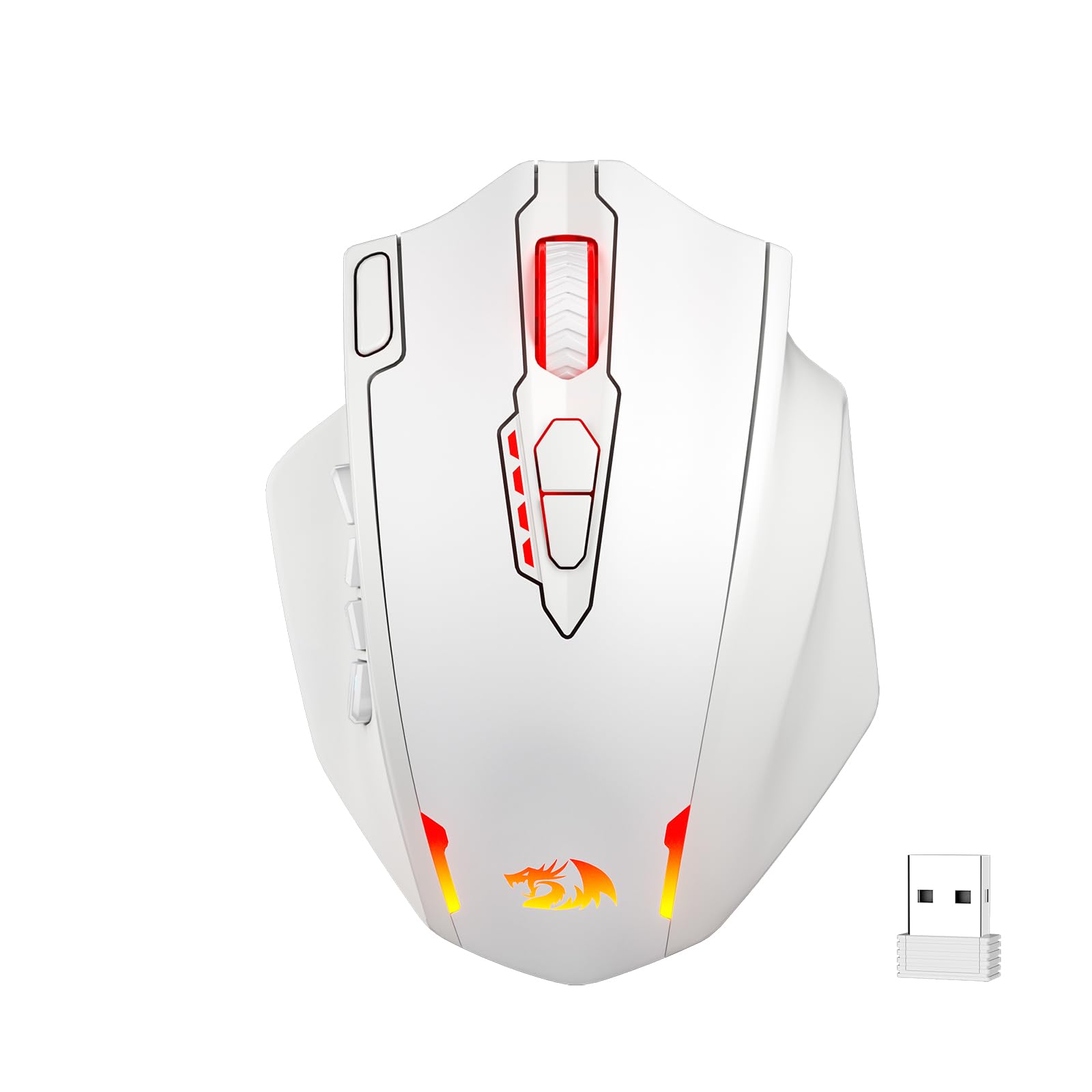 Redragon M908 RGB Gaming Mouse with 12 Programmable Buttons