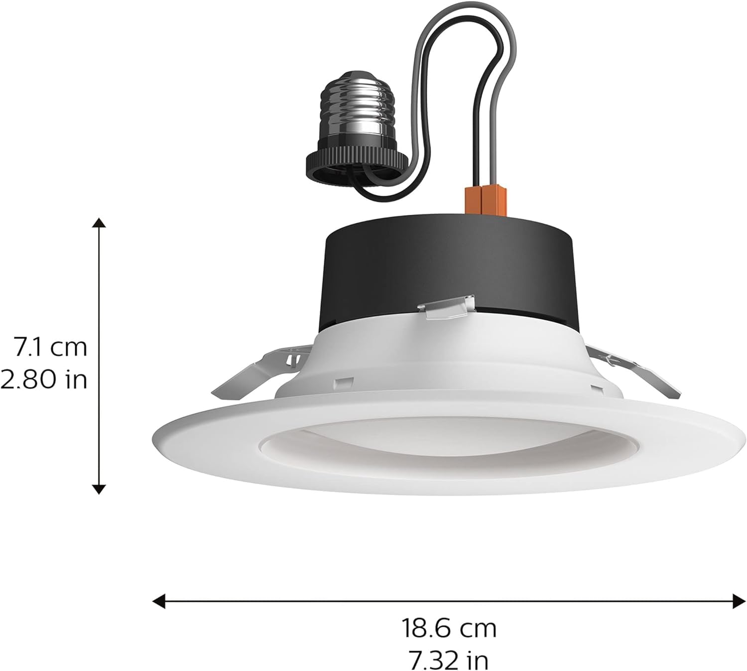 Philips Hue Smart LED Downlight 4 Pack With Color Control