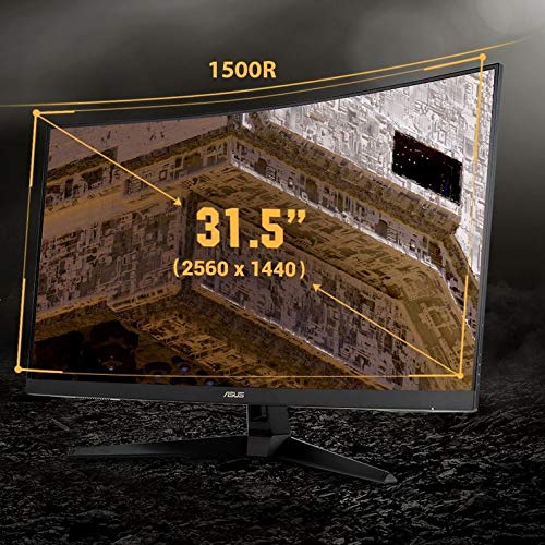ASUS TUF Gaming 32 Inch Curved Monitor for Smooth Gameplay