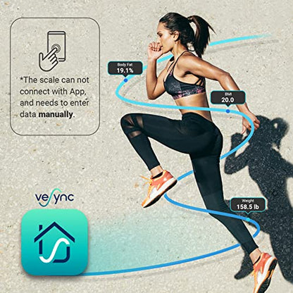 Smart Body Weight Scale with Accurate BMI Tracking