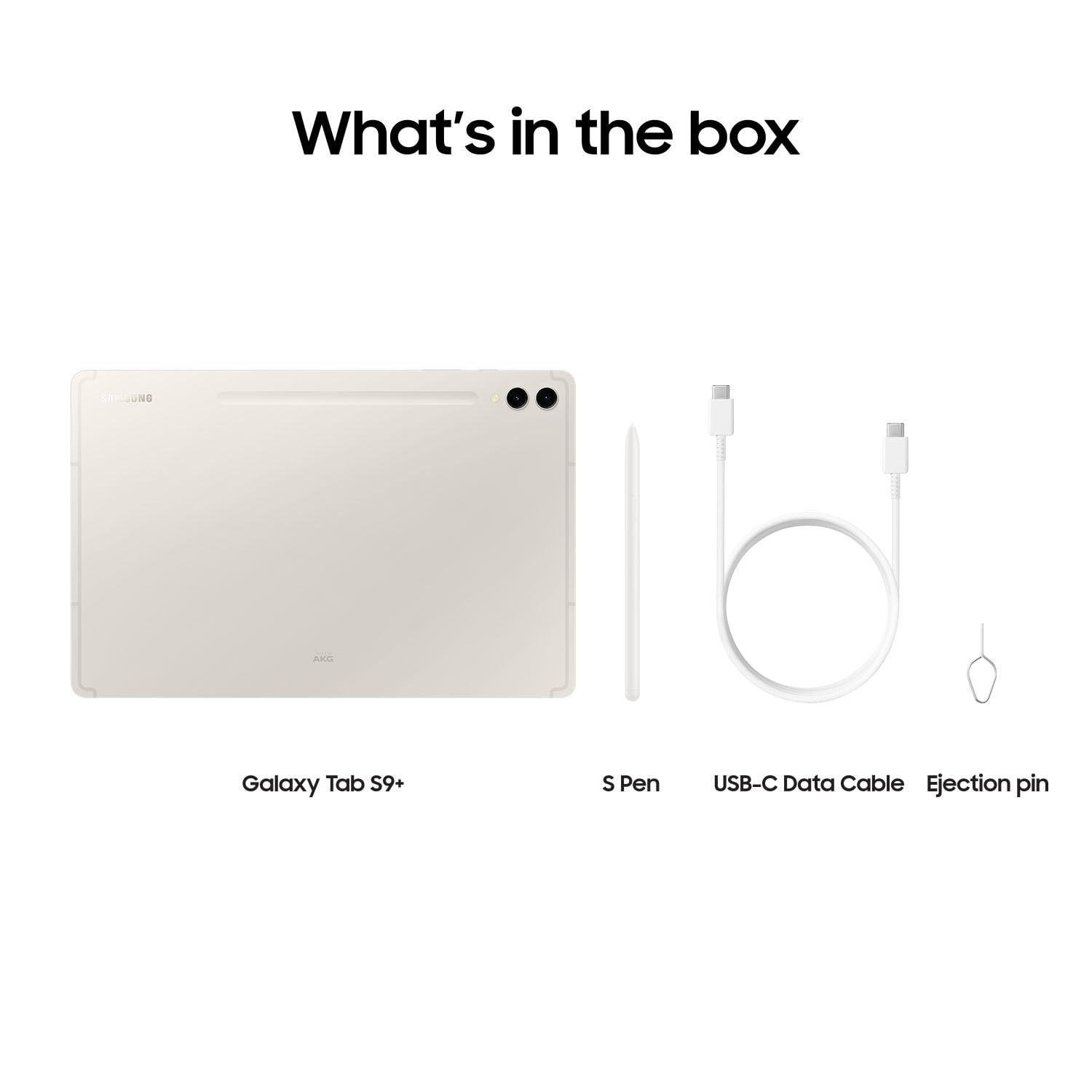 Samsung Galaxy Tab S9 AI Tablet With S Pen Included