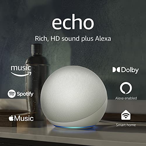Amazon Echo Premium Sound Smart Speaker for Large Rooms