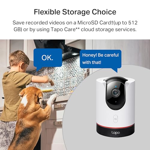 TP-Link Tapo 2K QHD Pan Tilt Security Camera