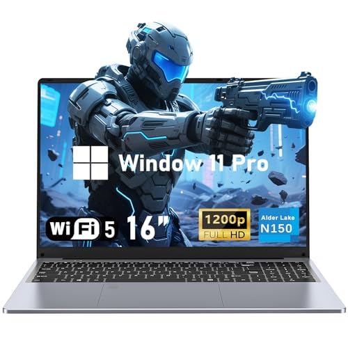 2025 17.3 Inch Gaming Laptop N150 3.6GHz 16GB RAM 1TB SSD