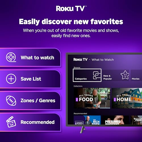 Hisense 32 Inch Smart Roku TV with Dolby Audio