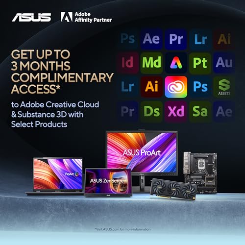 ASUS ProArt 24 Inch Monitor with 100 Percent sRGB Accuracy