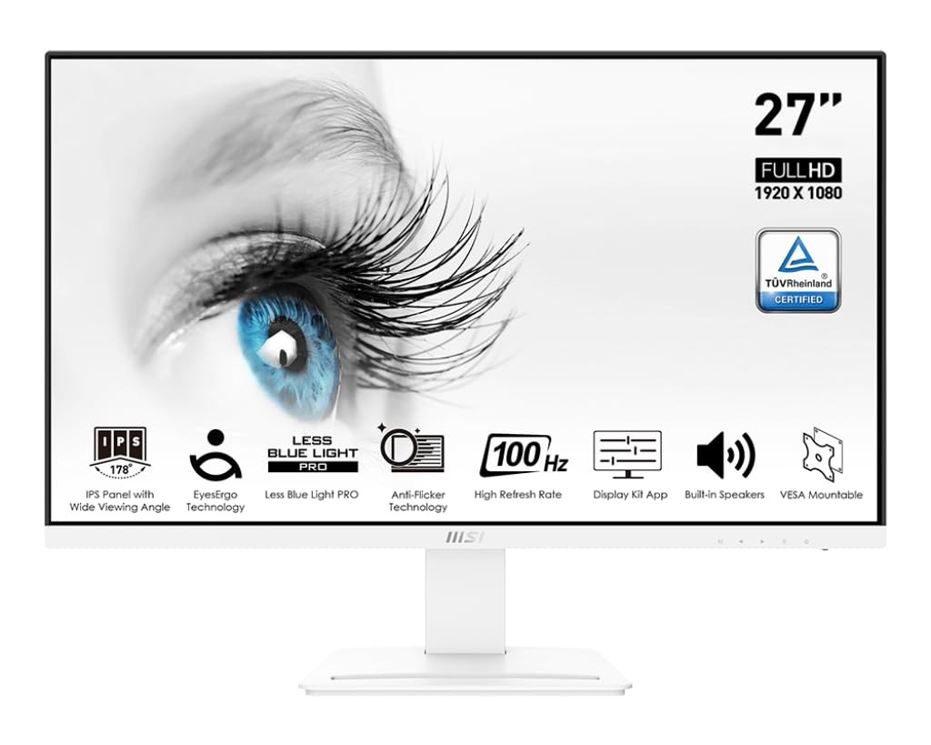 MSI PRO MP271A E2 27 Inch FHD Gaming Monitor with 120Hz Refresh Rate