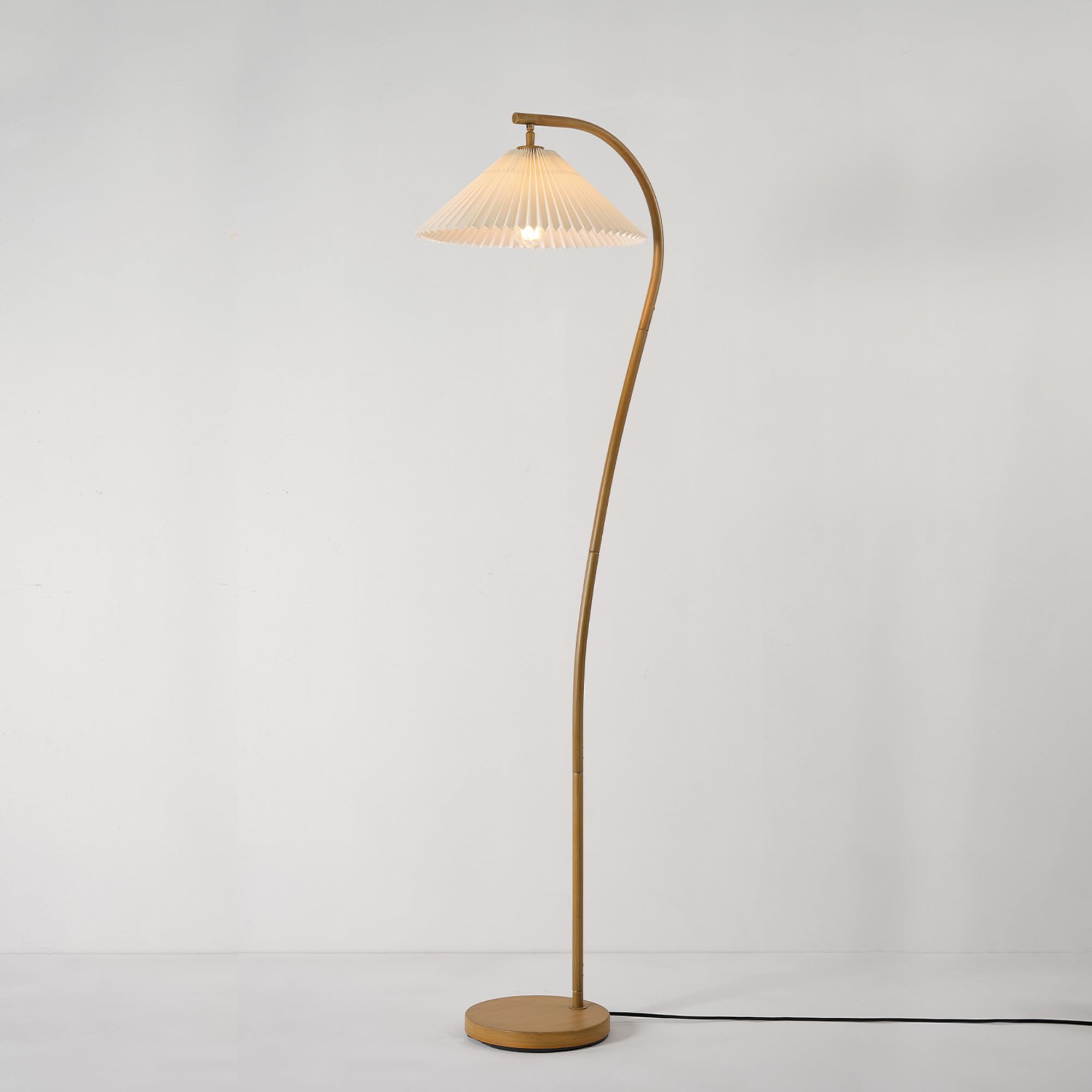 Modern 58 Inch Floor Lamp with Geometric Design