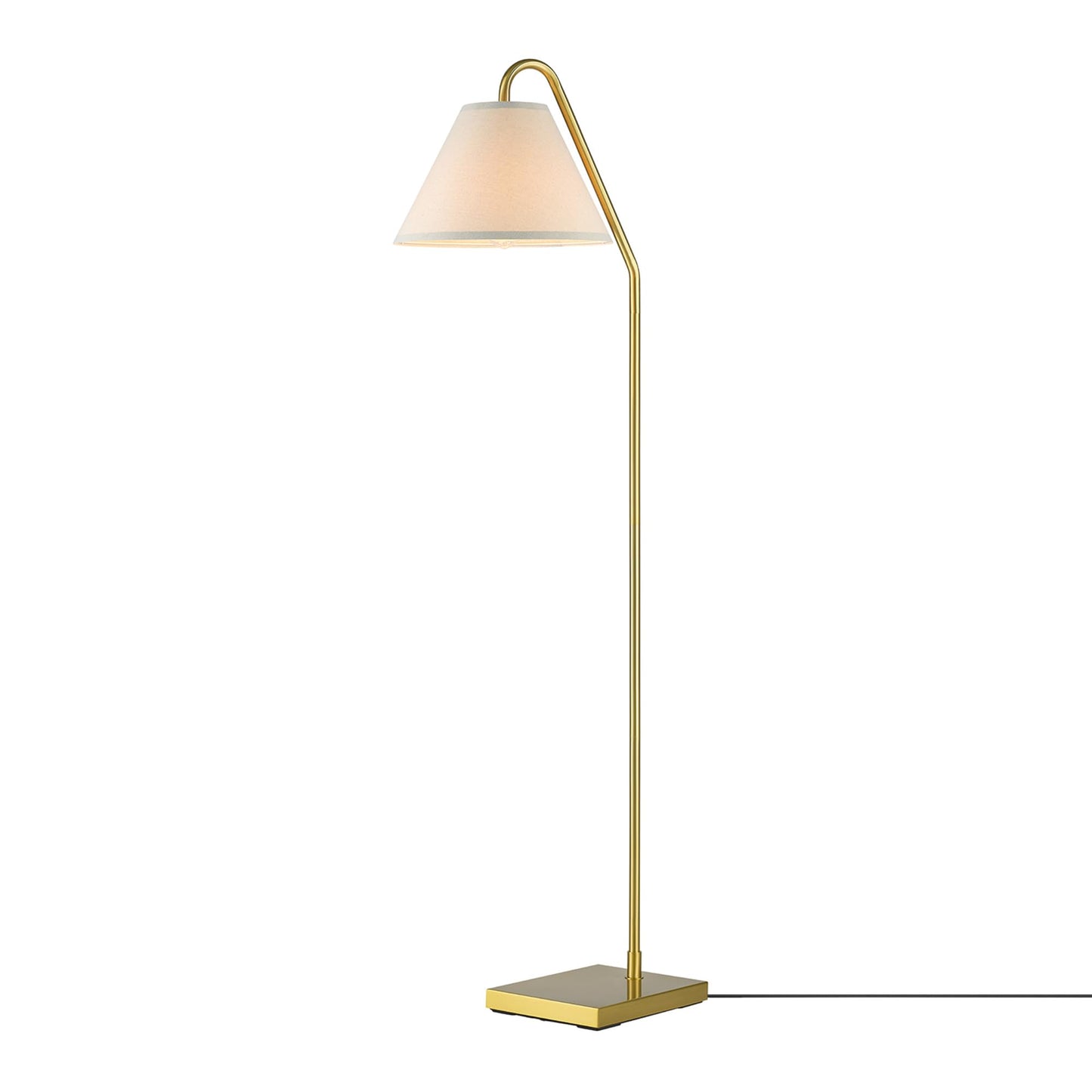 Modern 58 Inch Floor Lamp with Geometric Design