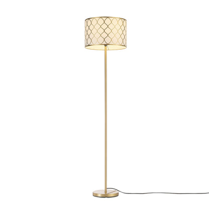Modern 58 Inch Floor Lamp with Geometric Design