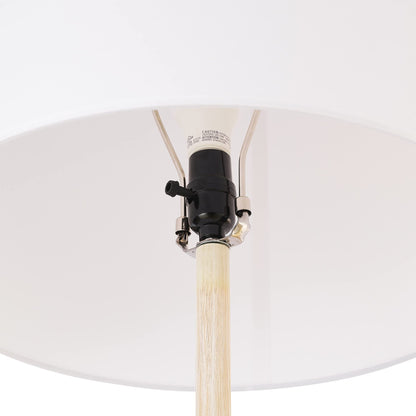 Modern 70 Inch Floor Lamp with Soft White Shade