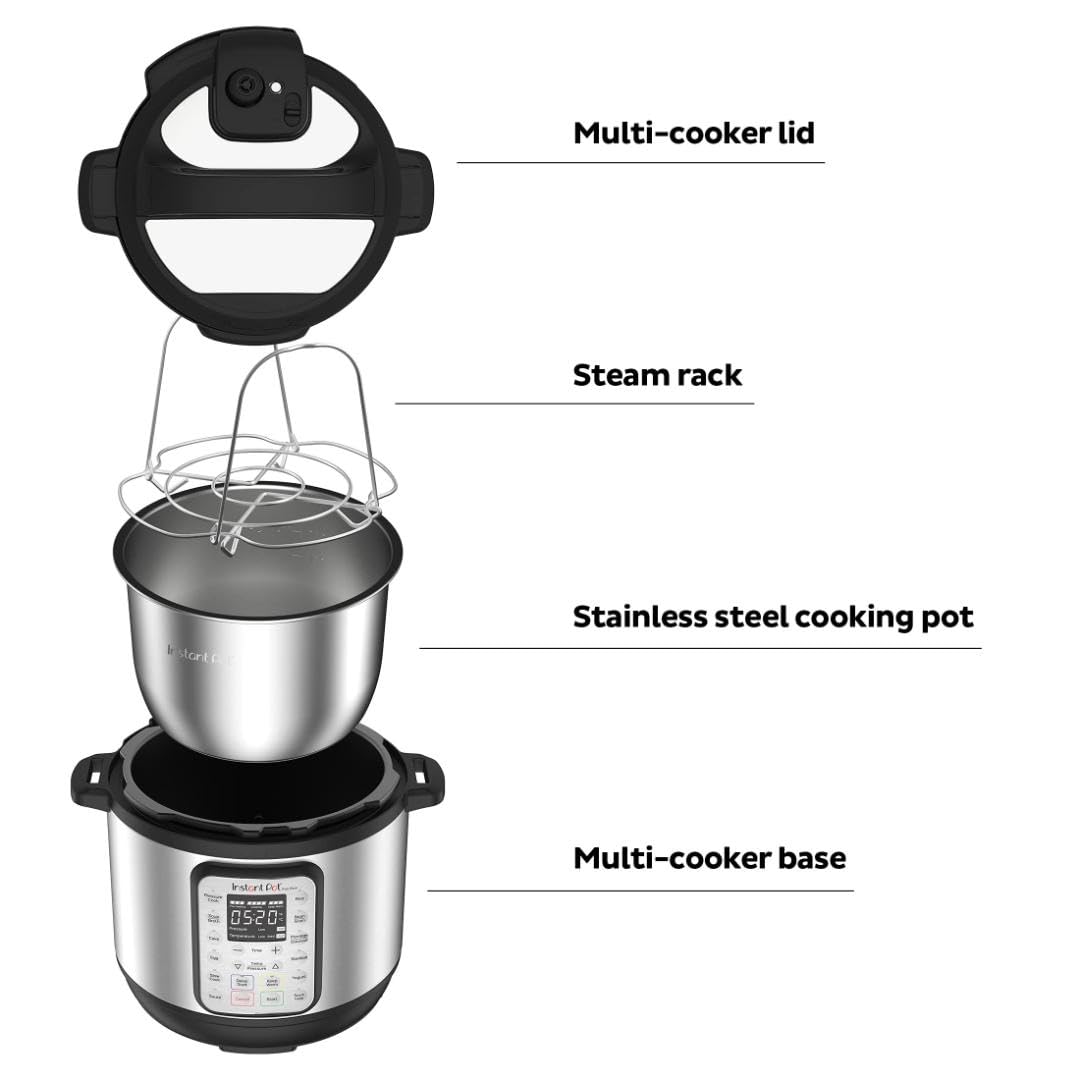 Instant Pot Duo Plus 9-in-1 Multicooker with Recipes