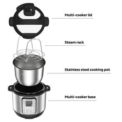 Instant Pot Duo Plus 9-in-1 Multicooker with Recipes