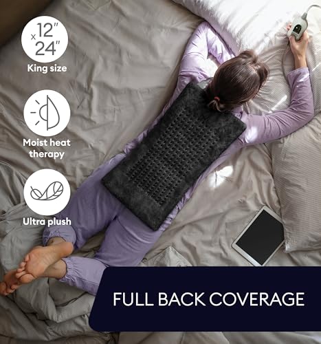 Geniani Large Electric Heating Pad for Pain Relief