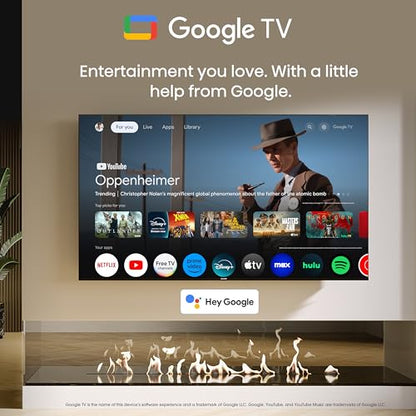 Hisense 65 Inch QLED Smart TV With Art Mode