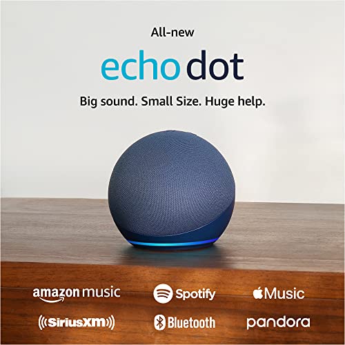 Echo Dot Smart Speaker With Rich Sound In Charcoal Plus