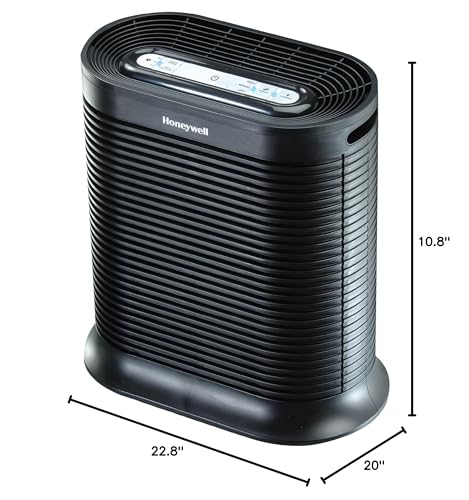 Honeywell HEPA Air Purifier for Large Rooms Reduces Allergens