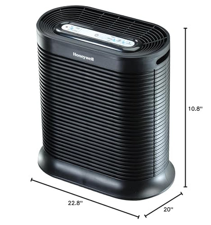 Honeywell HEPA Air Purifier for Large Rooms Reduces Allergens