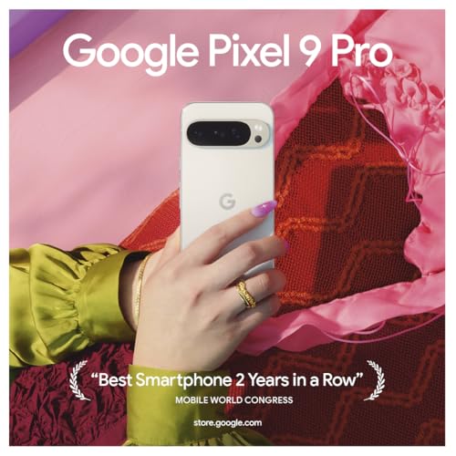 Google Pixel 9 Pro Unlocked Smartphone With Gemini AI 128GB