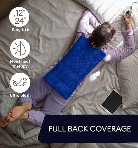 Geniani Large Electric Heating Pad for Pain Relief