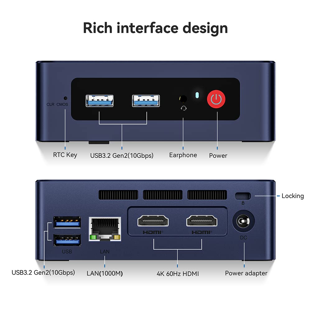 Beelink MINIS13 Mini PC with Fast N150 Processor