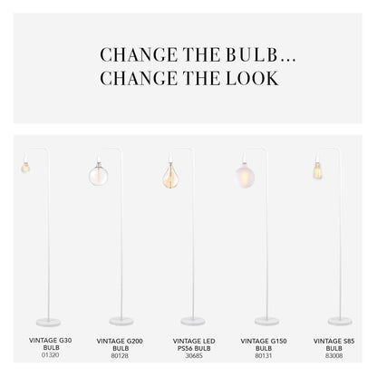 Elegant 70 Inch Floor Lamp with Foot Switch