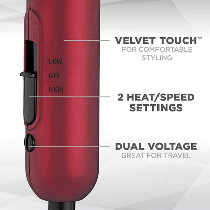 Conair MiniPRO Travel Hair Dryer with Folding Handle