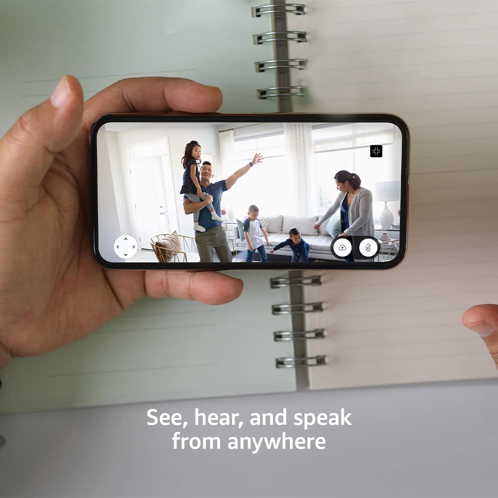 Blink Mini Pan Tilt Camera with 360 Degree Coverage