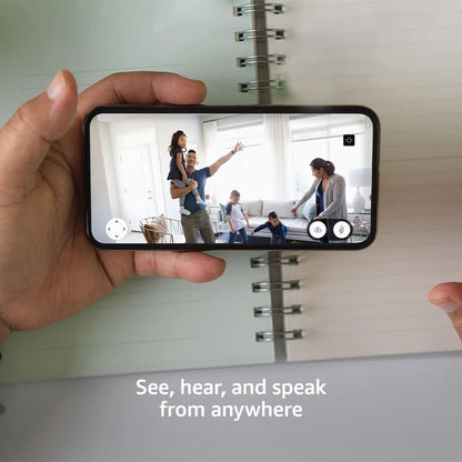 Blink Mini Pan Tilt Camera with 360 Degree Coverage