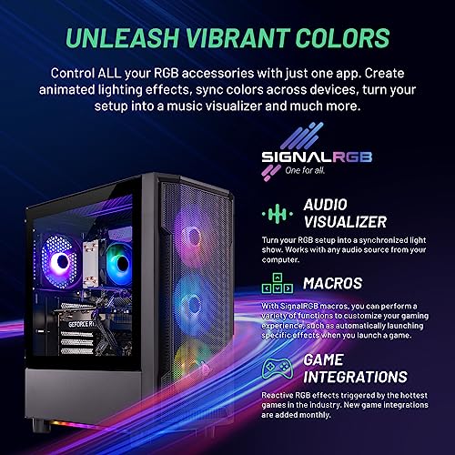 Skytech Nebula Gaming Desktop RTX 3050 Fast Performance