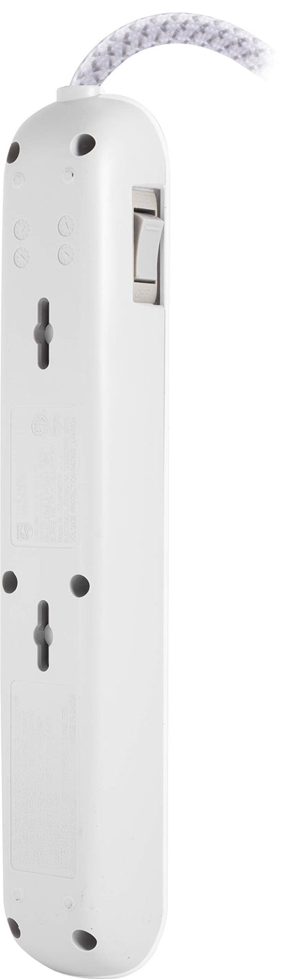 Philips Power Strip Surge Protector With Braided Cord