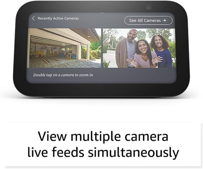 Echo Show 5 Smart Display With Clearer Sound Glacier White