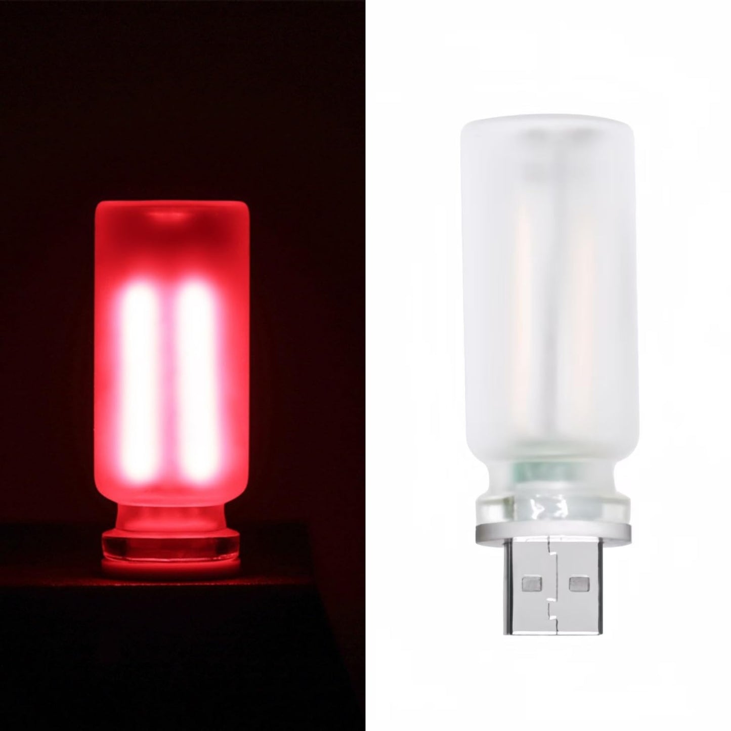 Retro Car Lamp Touch USB LED Night Light Ambient Decor Desk