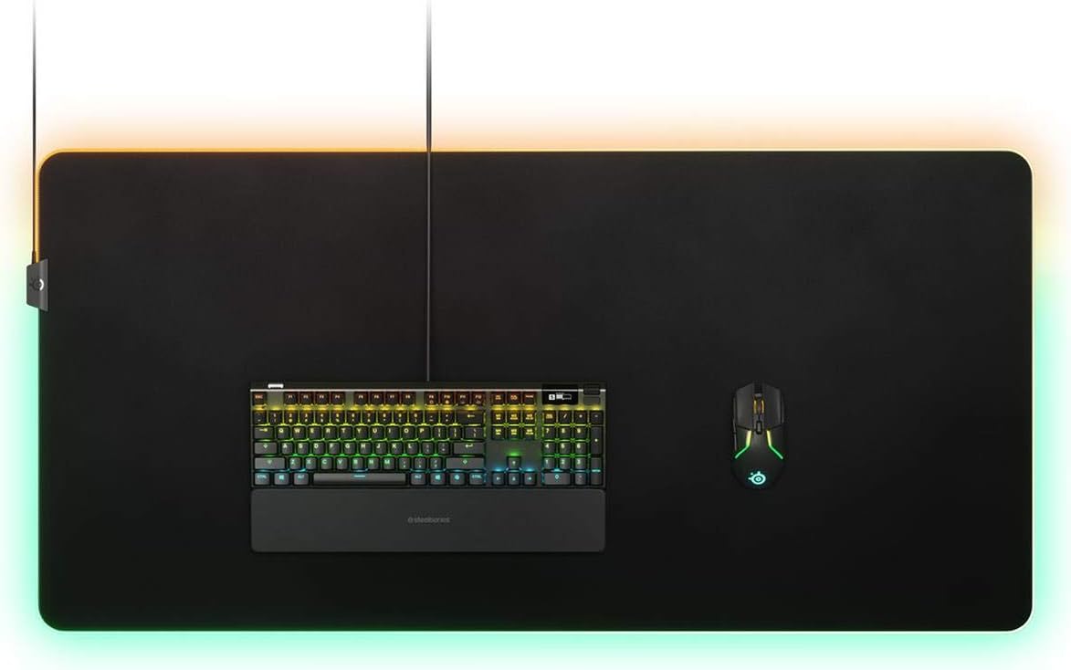 SteelSeries QcK Edge Gaming Mouse Pad Durable Smooth Surface