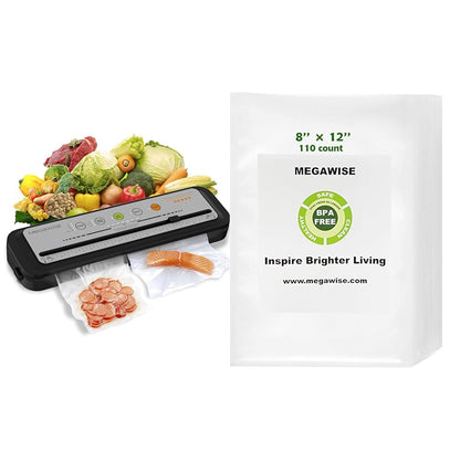 MegaWise Vacuum Sealer Machine With 80kPa Suction Power