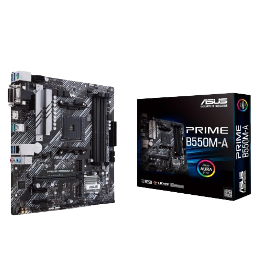 ASUS Prime B550M-A WiFi II Motherboard with PCIe 4.0