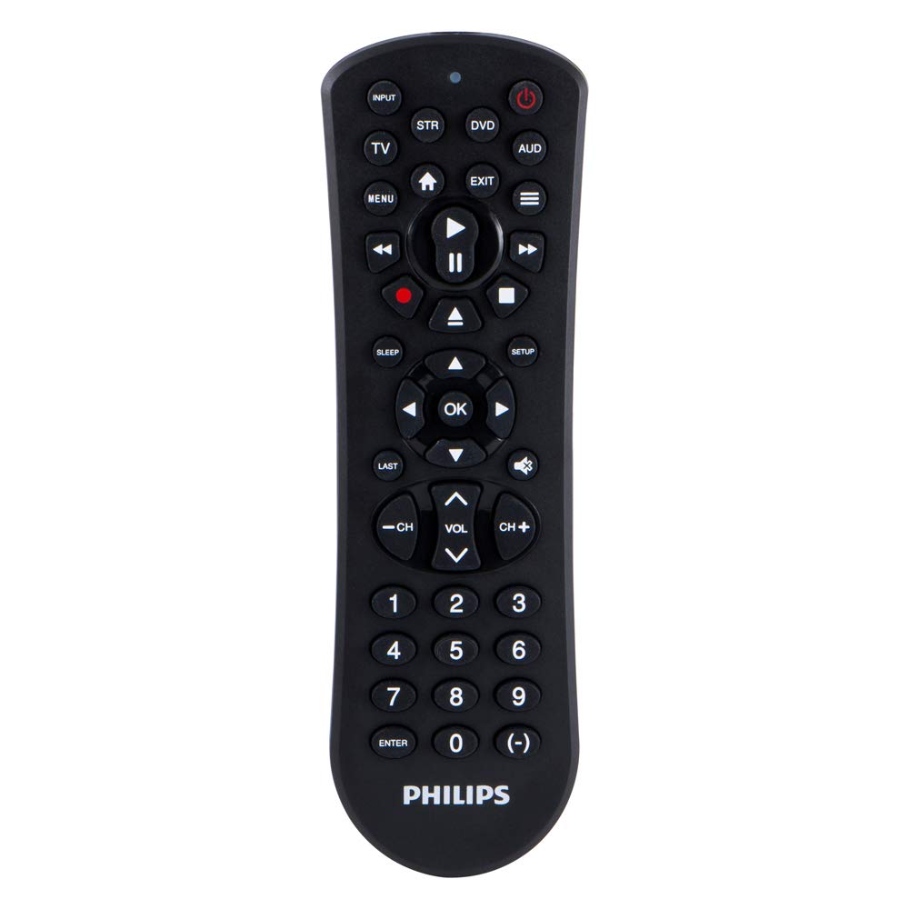 Philips Backlit Universal Remote Control for Smart TVs