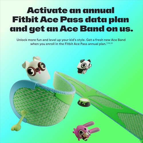 Fitbit Ace LTE Kids Smartwatch With Safe GPS And Calls