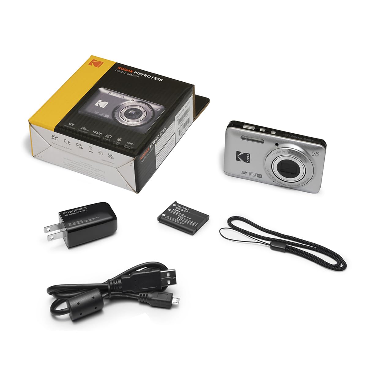 Kodak Pixpro FZ55 Digital Camera with 5X Zoom