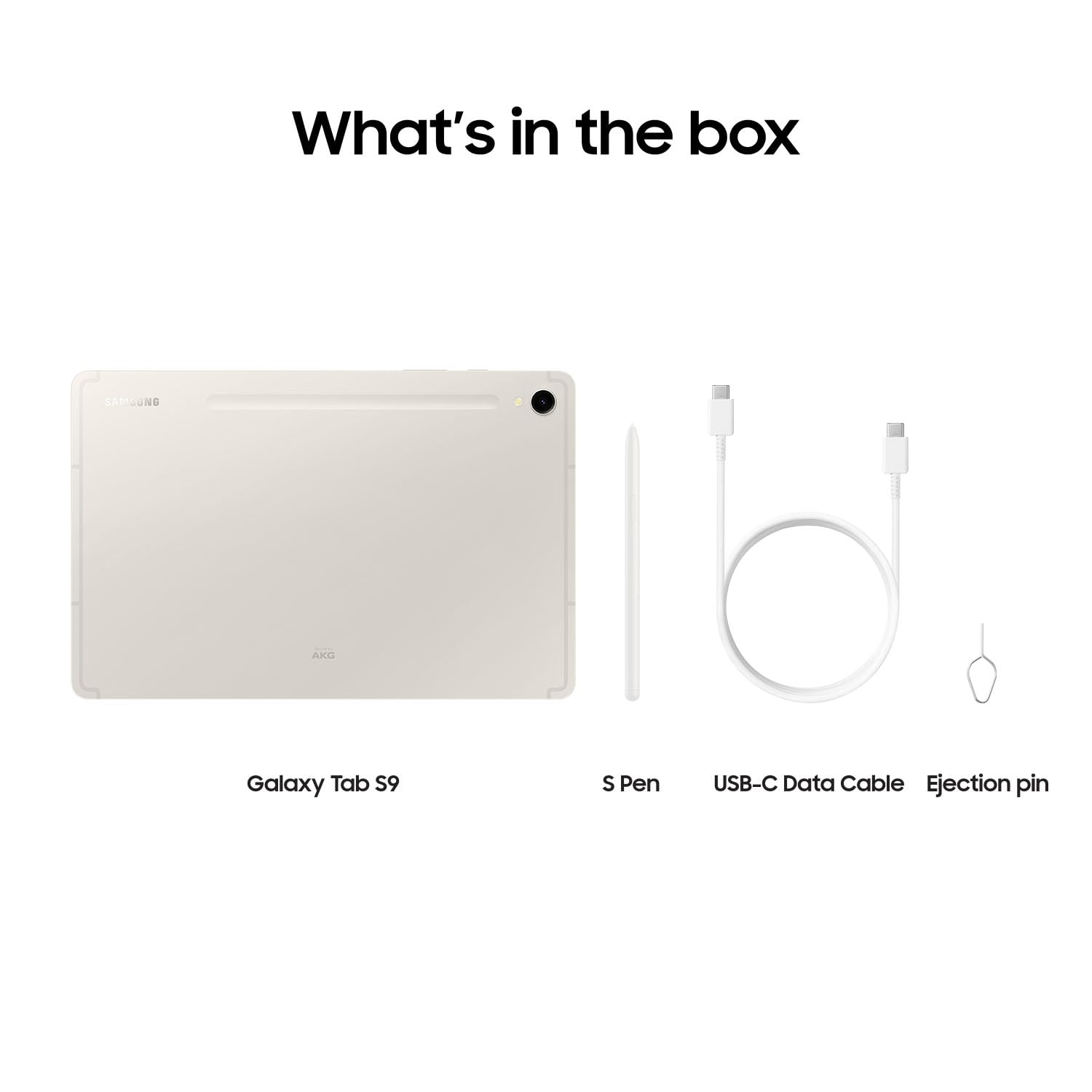 Samsung Galaxy Tab S9 AI Tablet With S Pen Included