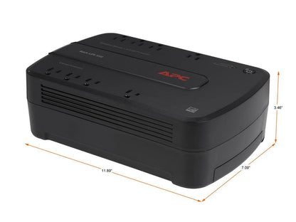 APC BE600M1 UPS Battery Backup For Reliable Power Supply