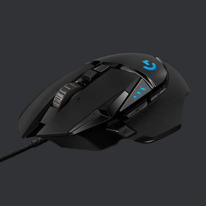 Logitech G502 HERO Wired Gaming Mouse with Adjustable Weights